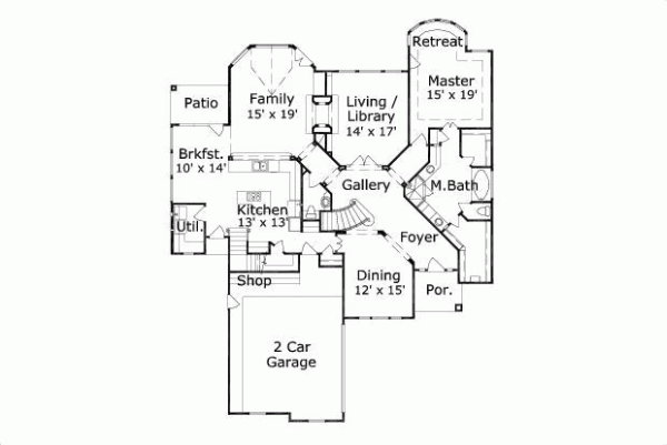 Main Floor Plan: 19-1266