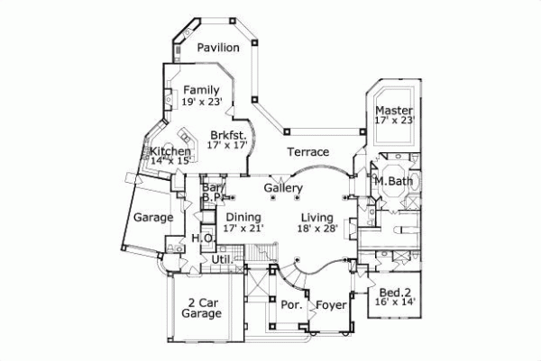 Main Floor Plan: 19-127