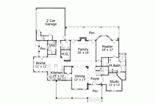 Main Floor Plan: 19-1270