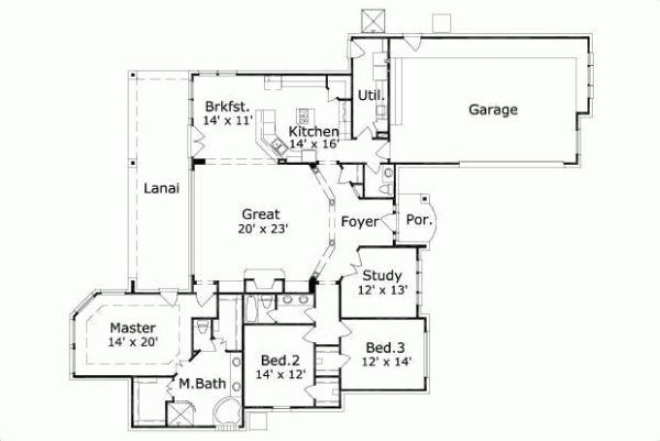 Main Floor Plan: 19-1271