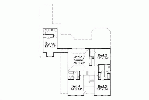 Upper/Second Floor Plan: 19-1272