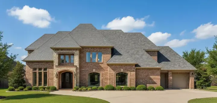 Traditional house plans 19-1273 - front exterior, 4,140 sq ft, 5 bed, 3 bath house plans | Monster House Plans