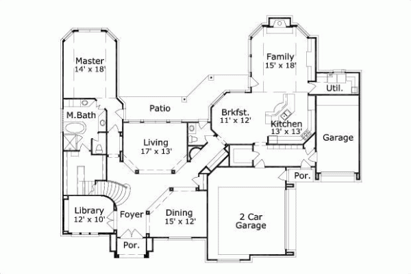 Main Floor Plan: 19-1273