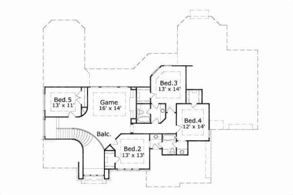 Upper/Second Floor Plan: 19-1273