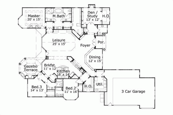Main Floor Plan: 19-1274