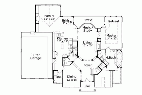 Main Floor Plan: 19-1275