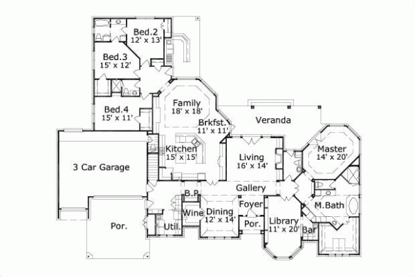 Main Floor Plan: 19-1276