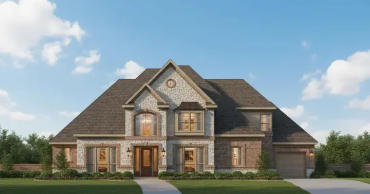 Traditional house plans 19-1277 - front exterior, 4,426 sq ft, 4 bed, 3 bath house plans | Monster House Plans