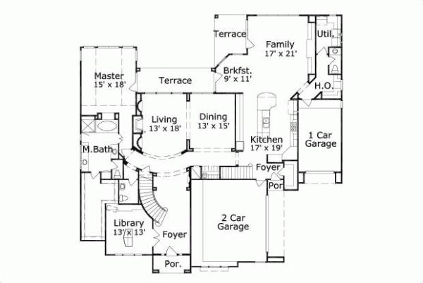 Main Floor Plan: 19-1277