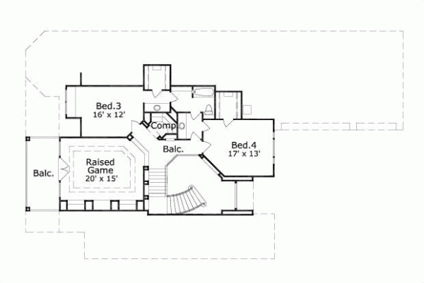Upper/Second Floor Plan: 19-1278