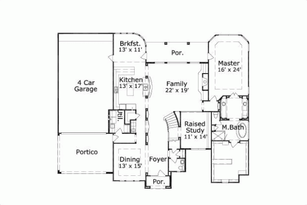 Main Floor Plan: 19-1279