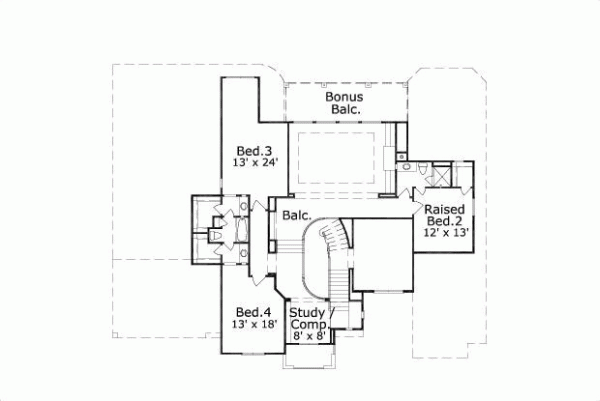Upper/Second Floor Plan: 19-1279