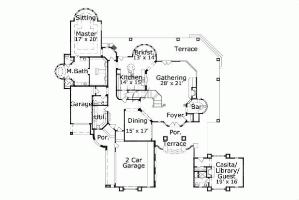 Main Floor Plan: 19-128