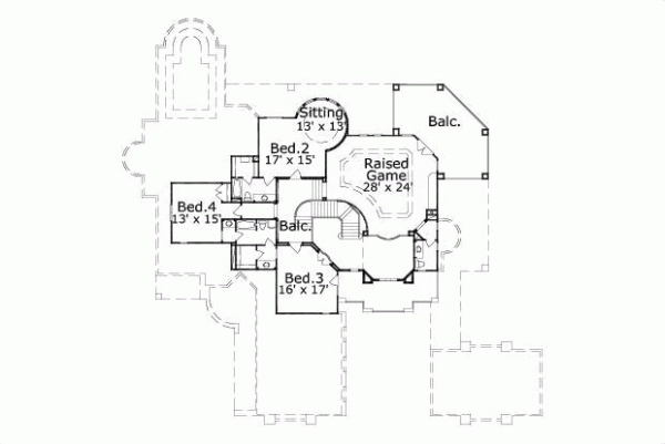 Upper/Second Floor Plan: 19-128
