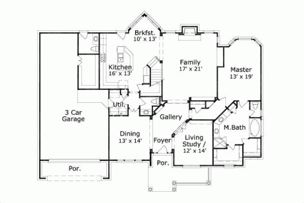 Main Floor Plan: 19-1280