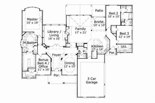 Main Floor Plan: 19-1281