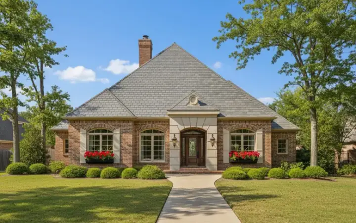 Traditional house plans 19-1282 - front exterior, 2,219 sq ft, 3 bed, 2 bath house plans | Monster House Plans