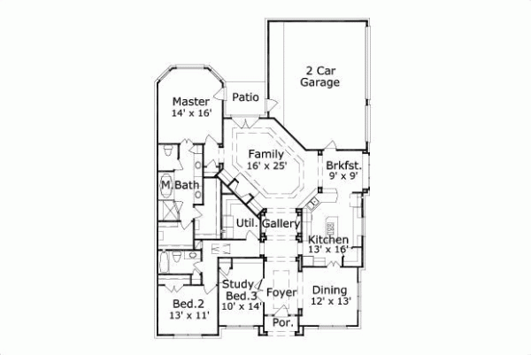 Main Floor Plan: 19-1282