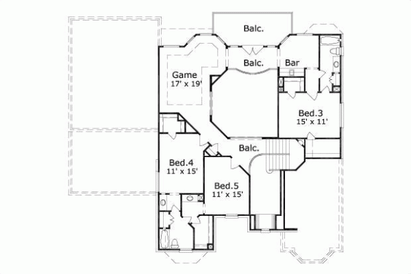 Upper/Second Floor Plan: 19-1284