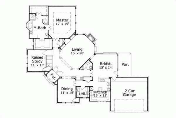 Main Floor Plan: 19-1285