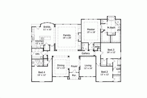 Main Floor Plan: 19-1286