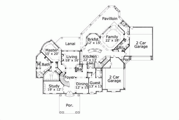 Main Floor Plan: 19-1287