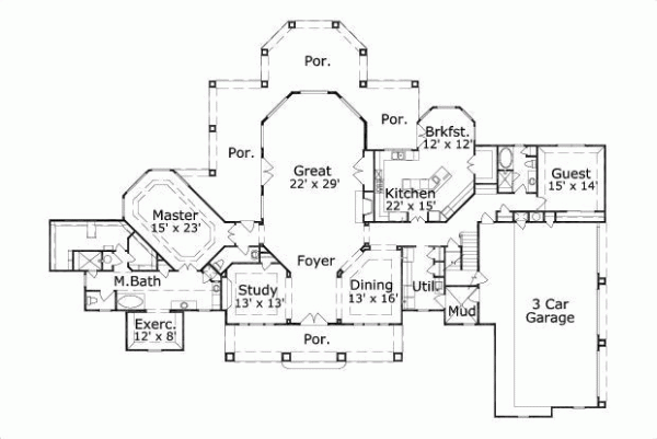 Main Floor Plan: 19-1293