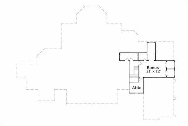Upper/Second Floor Plan: 19-1293