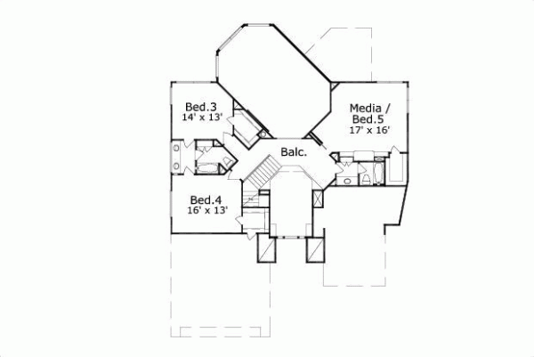 Upper/Second Floor Plan: 19-1294