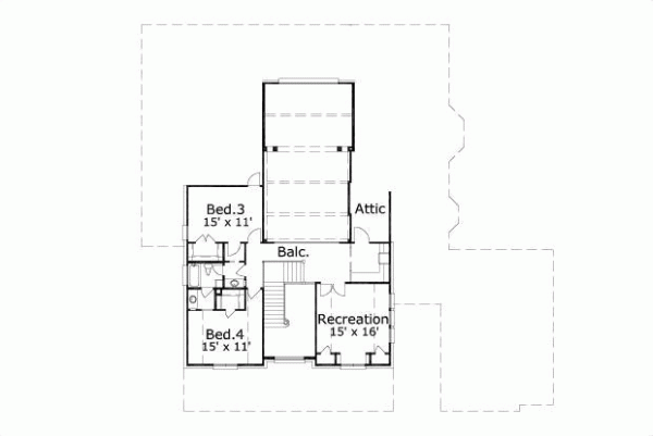 Upper/Second Floor Plan: 19-1296