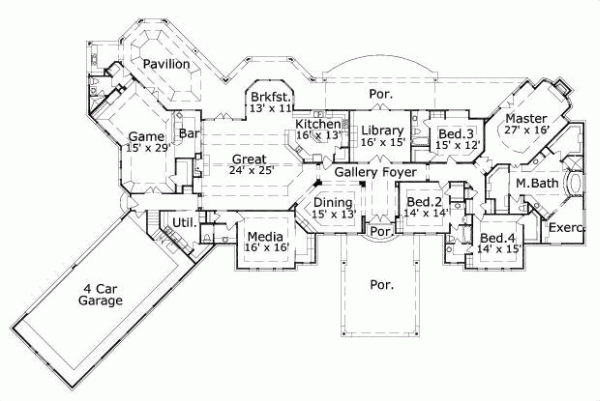 Main Floor Plan: 19-1297