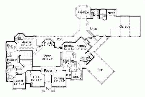 Main Floor Plan: 19-1299