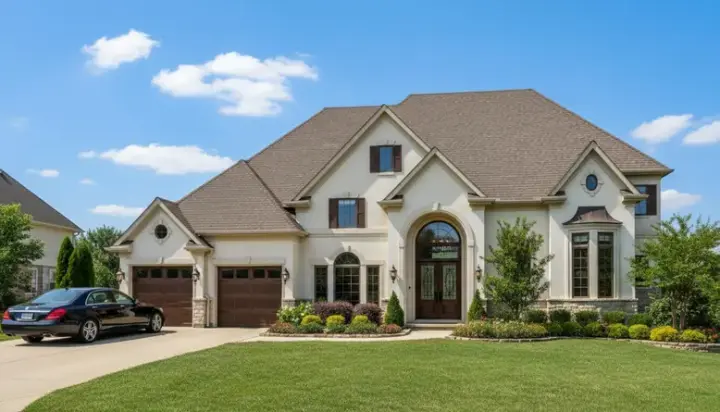 Traditional house plans 19-1302 - front exterior, 4,275 sq ft, 4 bed, 3 bath house plans | Monster House Plans