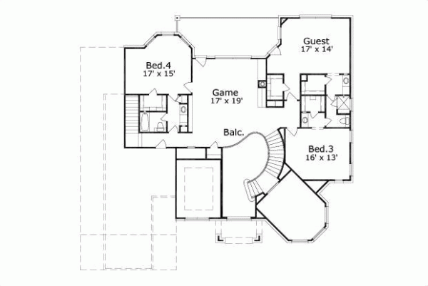 Upper/Second Floor Plan: 19-1303