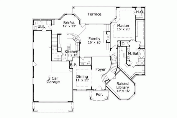 Main Floor Plan: 19-1304