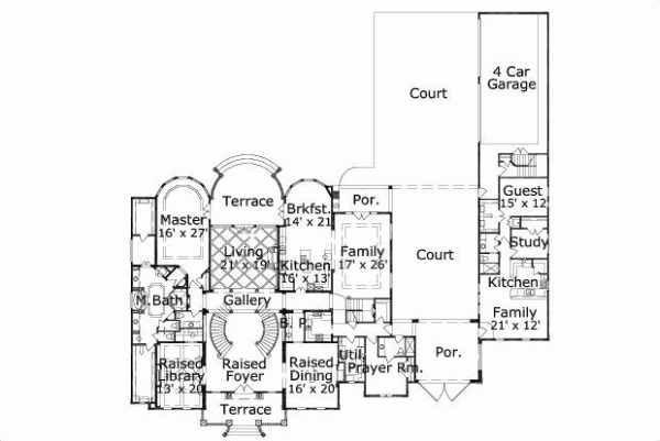 Main Floor Plan: 19-1305