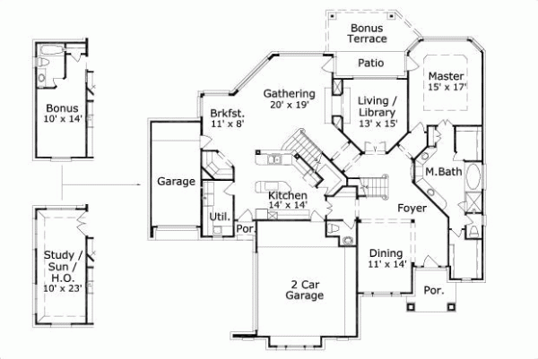 Main Floor Plan: 19-1307