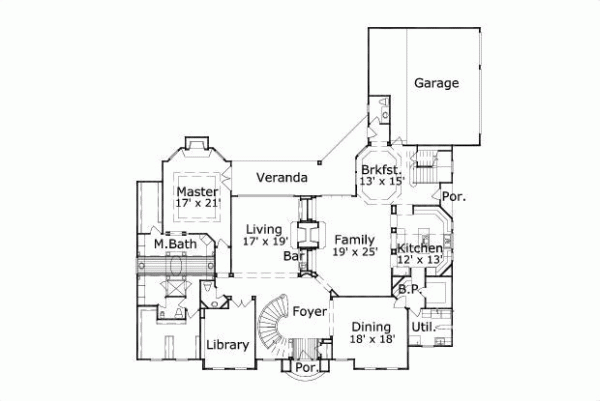 Main Floor Plan: 19-1310