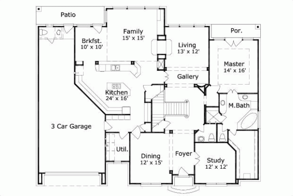 Main Floor Plan: 19-1311