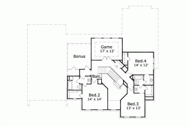 Upper/Second Floor Plan: 19-1312