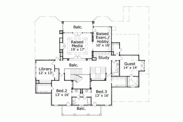 Upper/Second Floor Plan: 19-1314