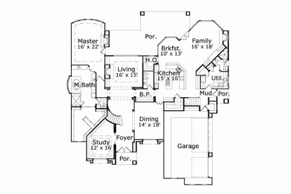 Main Floor Plan: 19-1315