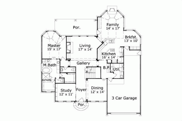 Main Floor Plan: 19-1317