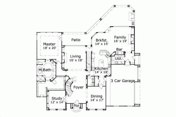 Main Floor Plan: 19-132
