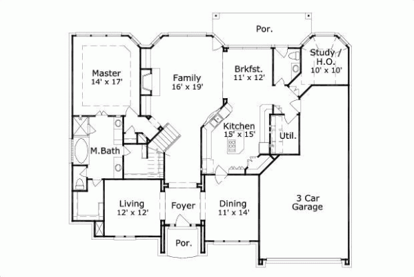 Main Floor Plan: 19-1321