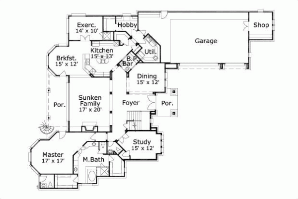 Main Floor Plan: 19-1323