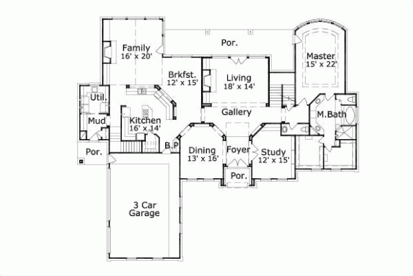 Main Floor Plan: 19-1329