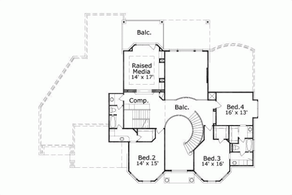 Upper/Second Floor Plan: 19-1330
