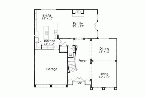 Main Floor Plan: 19-1332