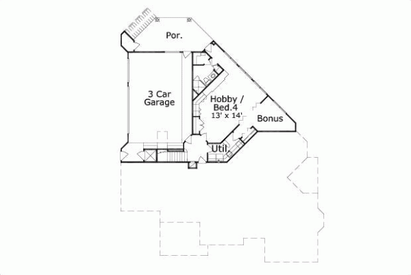 Lower Floor Plan: 19-1334
